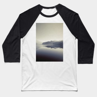 Watercolor scandinavian lake Baseball T-Shirt